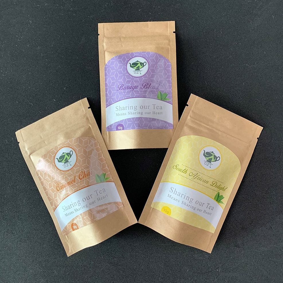 OzTea 10g sample packs